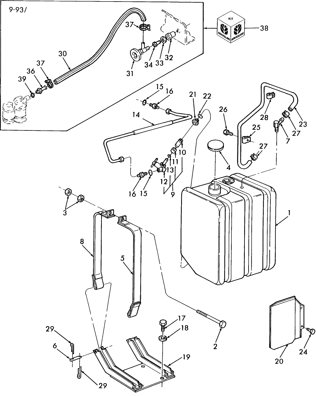 09B01 FUEL TANK & RELATED PARTS