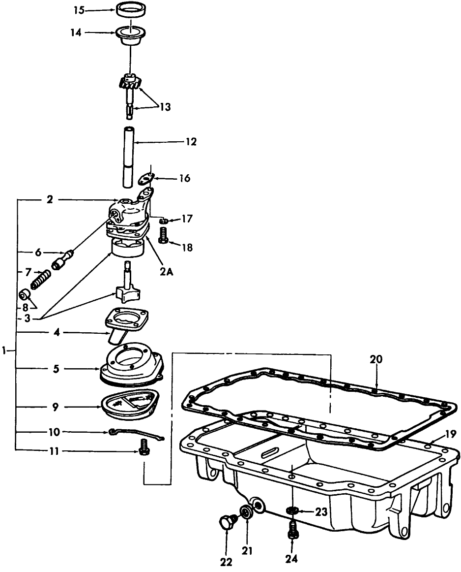 06F01 OIL PUMP & OIL PAN