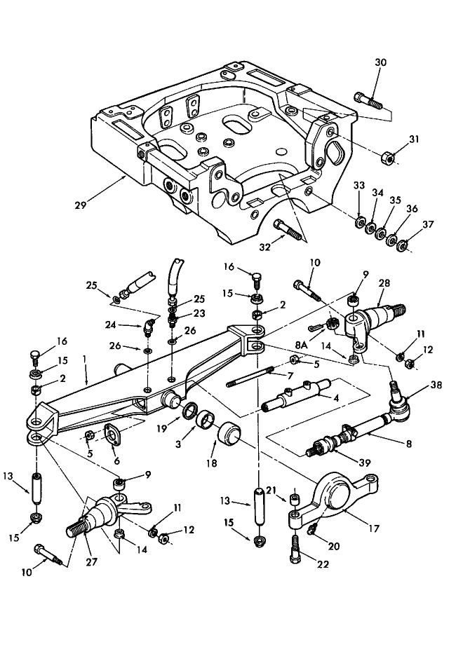 03A01 FRONT AXLE & RELATED PARTS