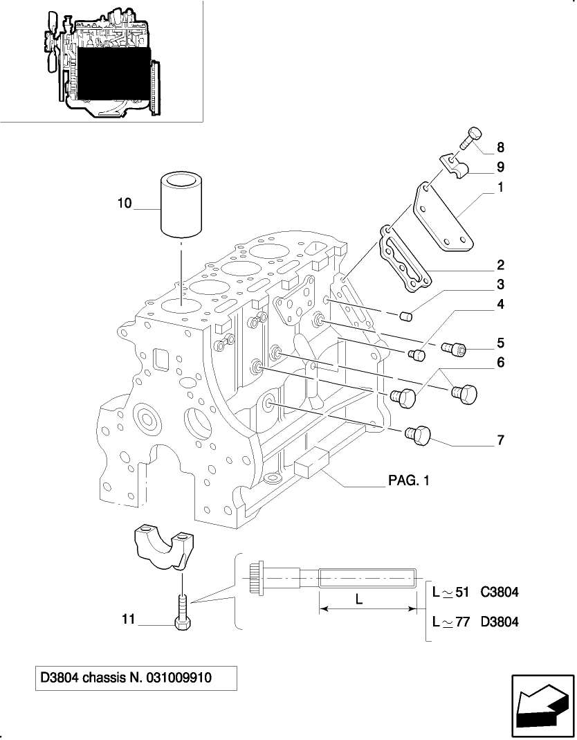 0.04.0(02) CRANKCASE AND CYLINDER