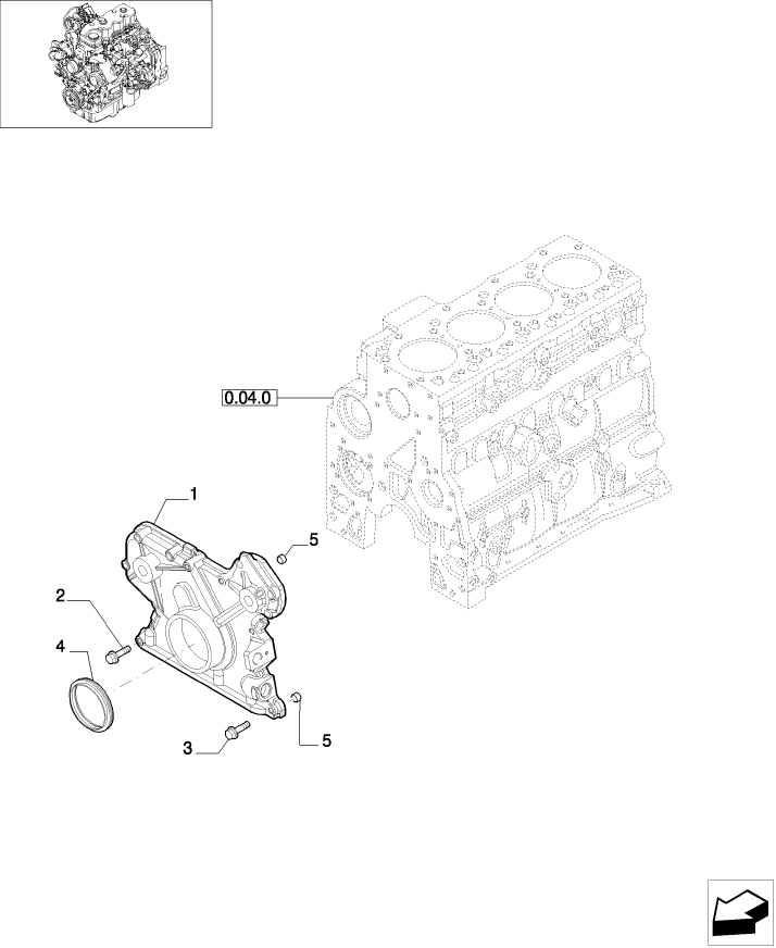 0.04.3(02) CRANKCASE COVERS