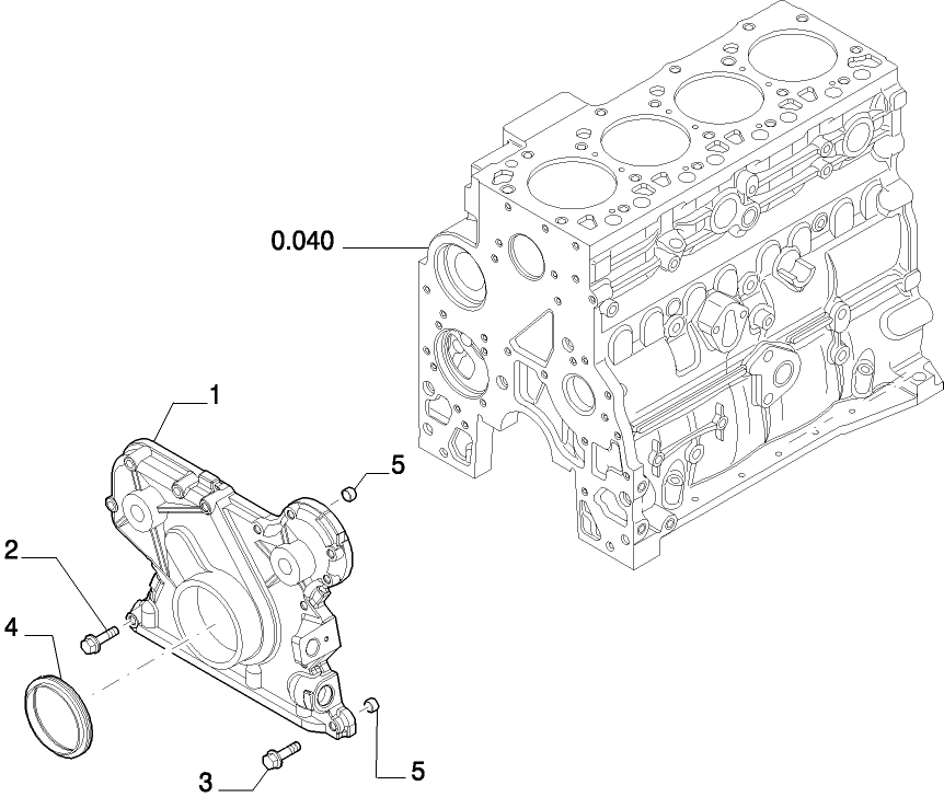 0.043(02) CYLINDER BLOCK - COVERS