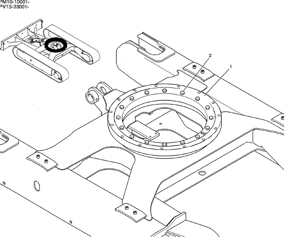 02-002 RING ASSY, SLEWING