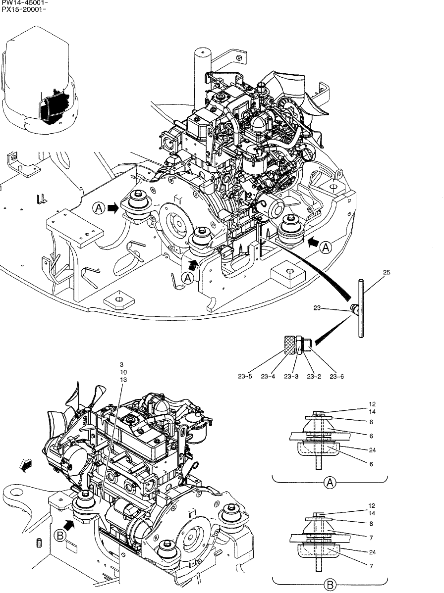 05-002 ENGINE INSTAL (COOLER)