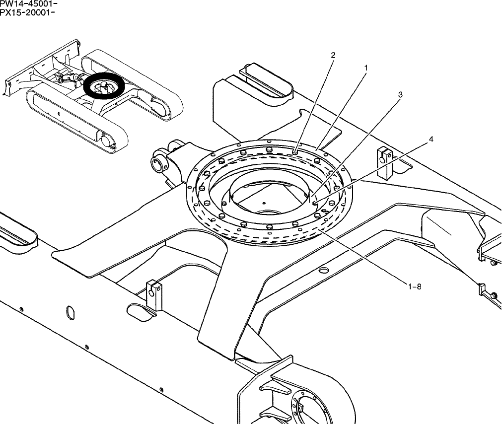 02-002 RING ASSY, SLEWING