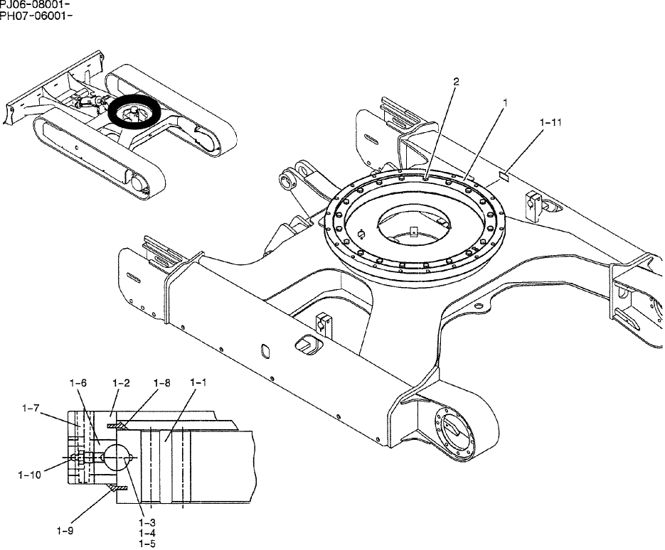 02-003 RING ASSY, SLEWING