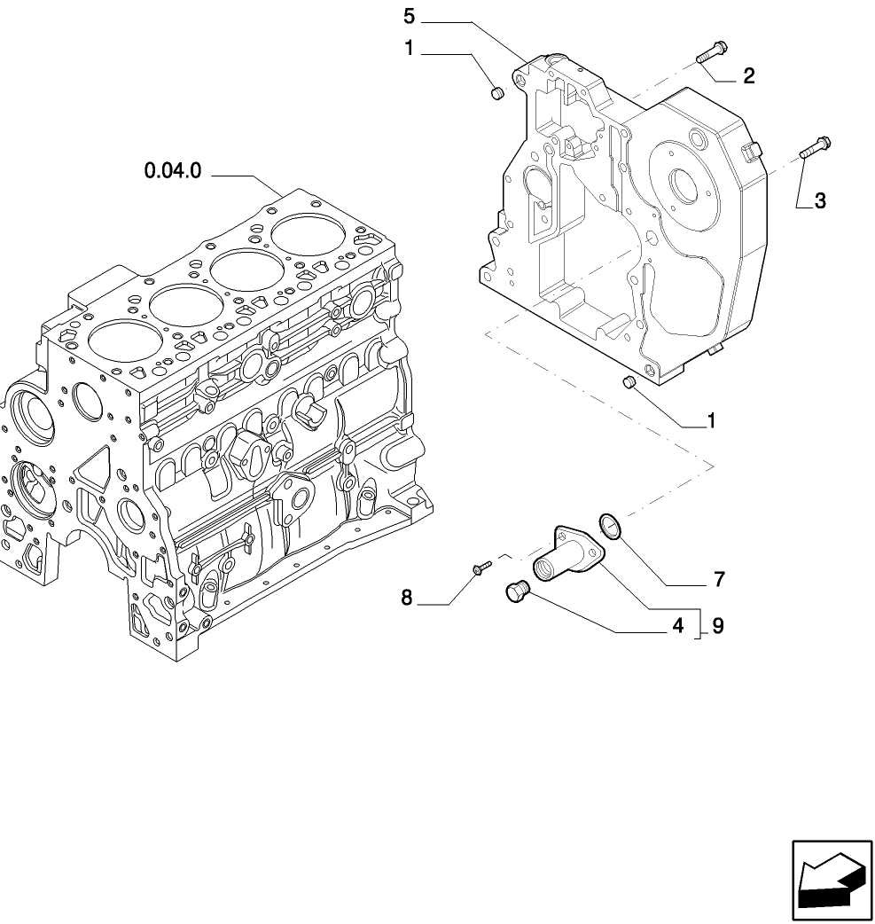 0.04.3(01) CRANKCASE COVERS