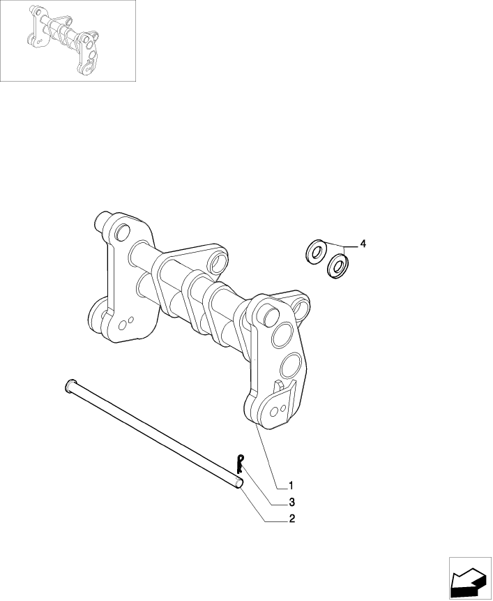 9.81130(01) MECHANICAL QUICK HOOKER - OPTIONAL CODE 749009031