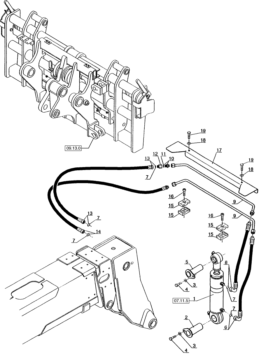 18.741 HYDRAULIC FLOATING FORKS CARRIERS