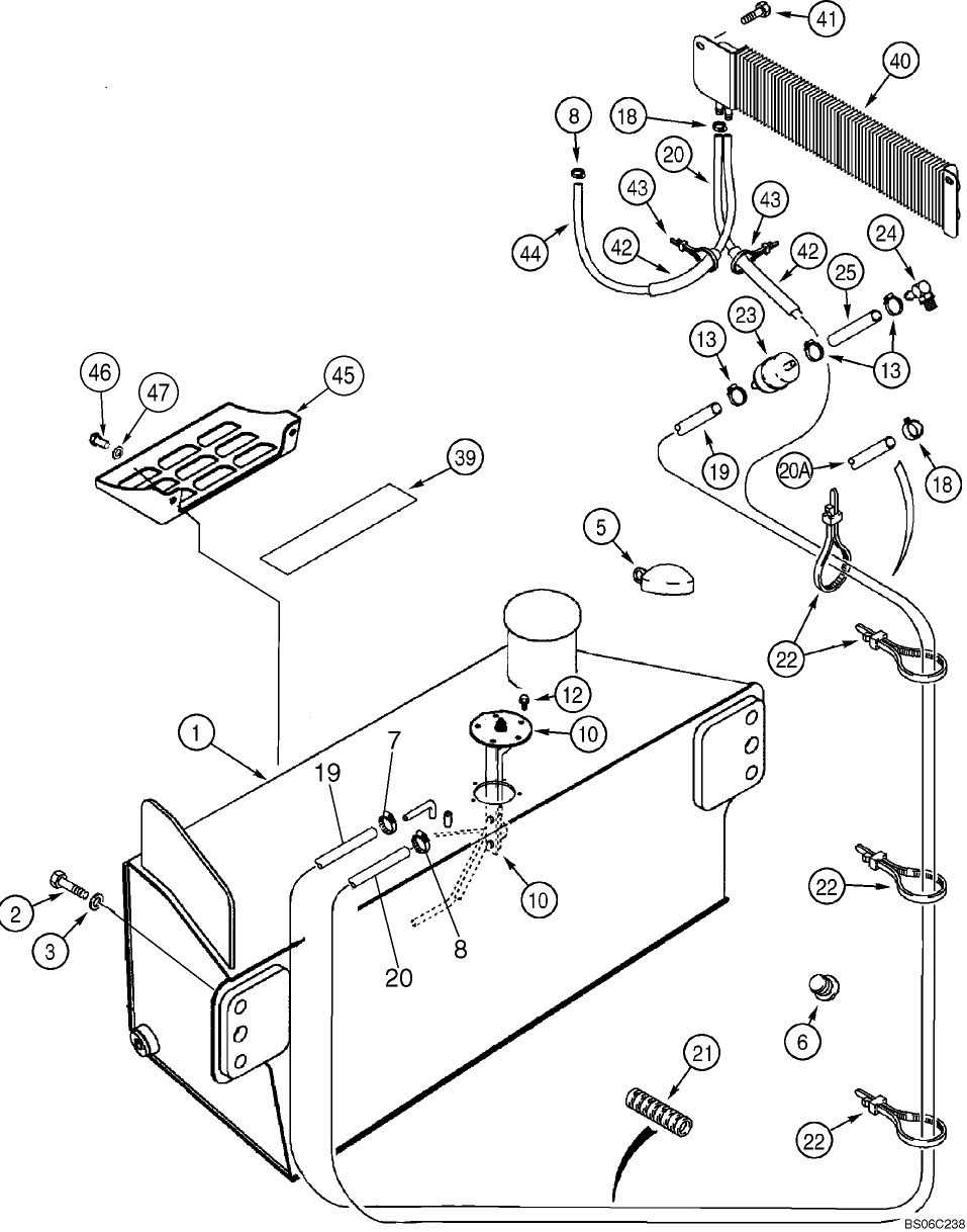 03 -01 FUEL LINES, RESERVOIR - FILTER, IN-LINE FUEL