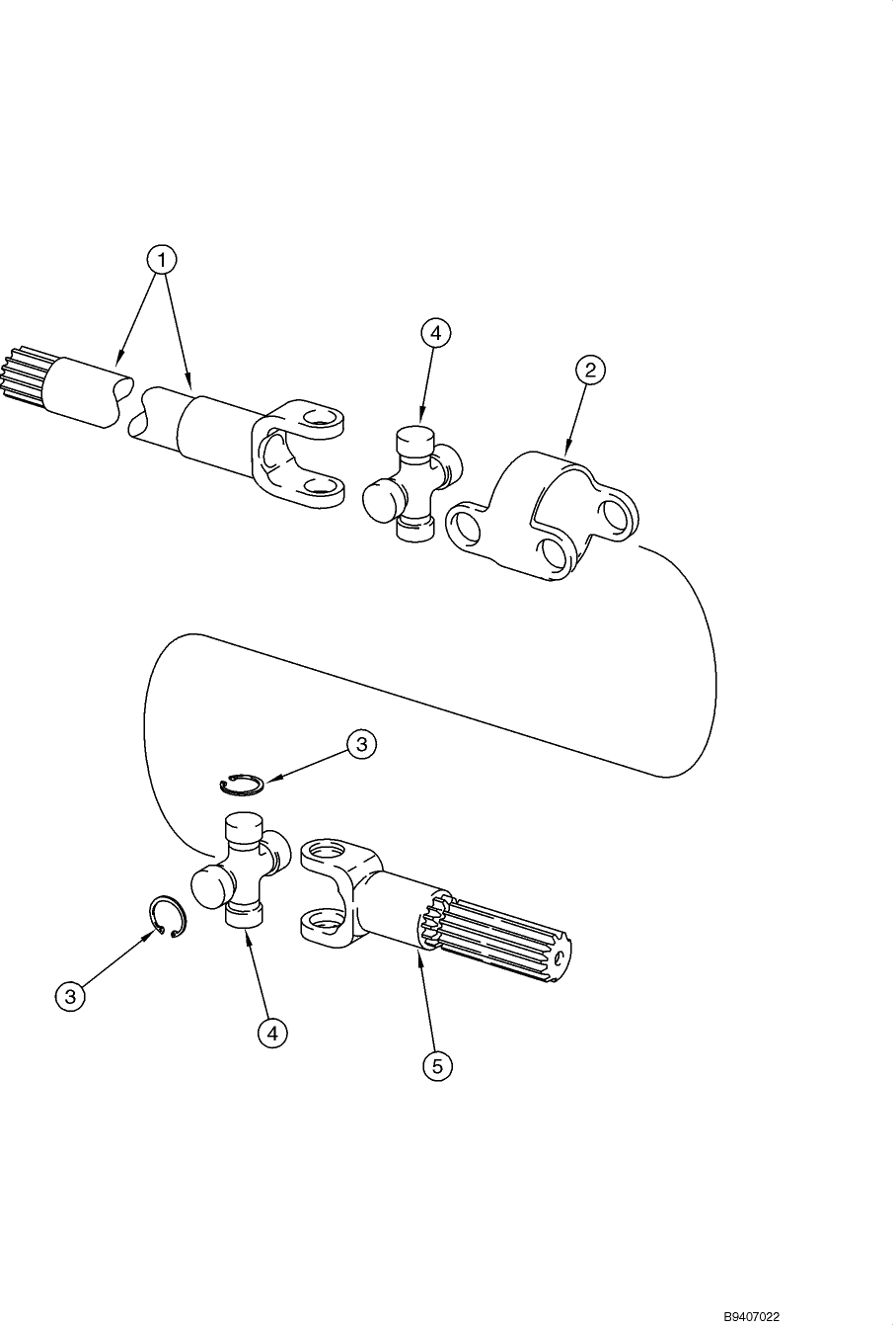 06 -05 AXLE, FRONT DRIVE - SHAFTS, AXLE