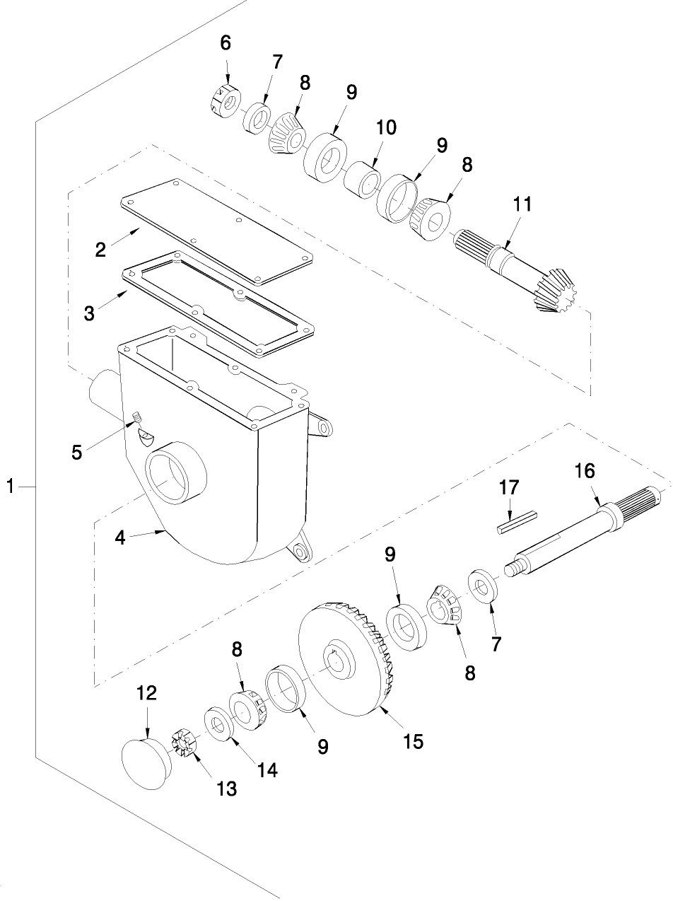 016 BEATER DRIVE GEARBOX