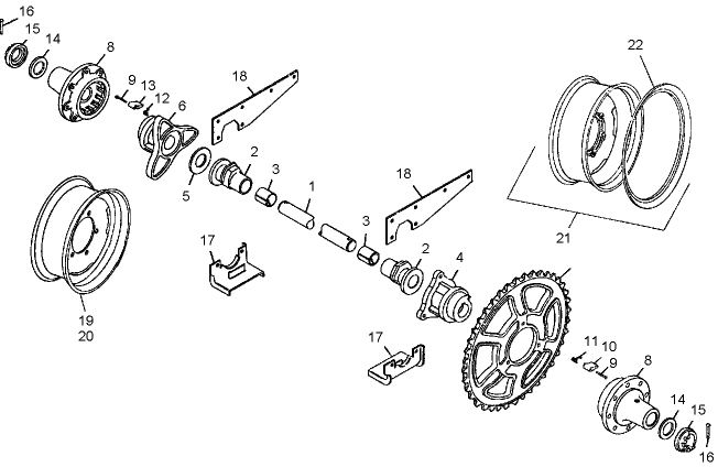 008 AXLE GROUP, 200 & 202