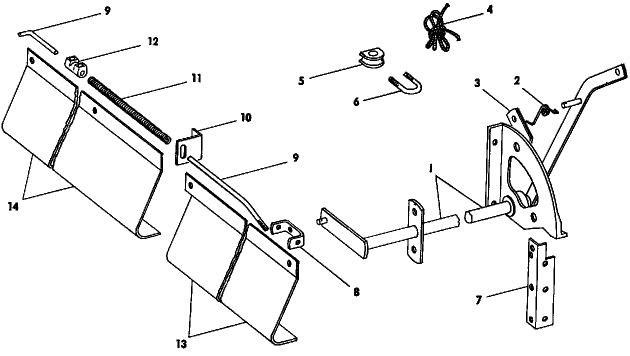 013 FEED LEVER CONTROLS, 220, 221 & 222