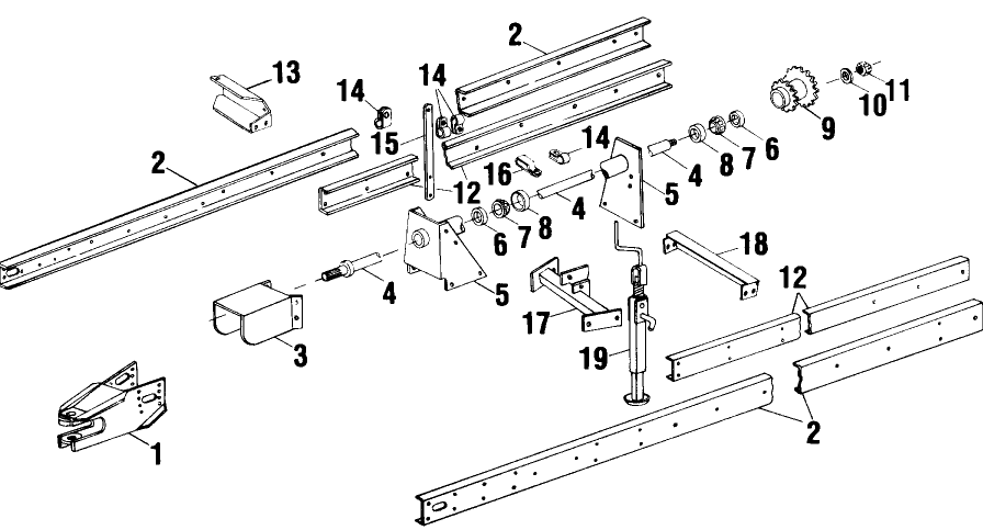 003 HITCH & FRONT DRIVE