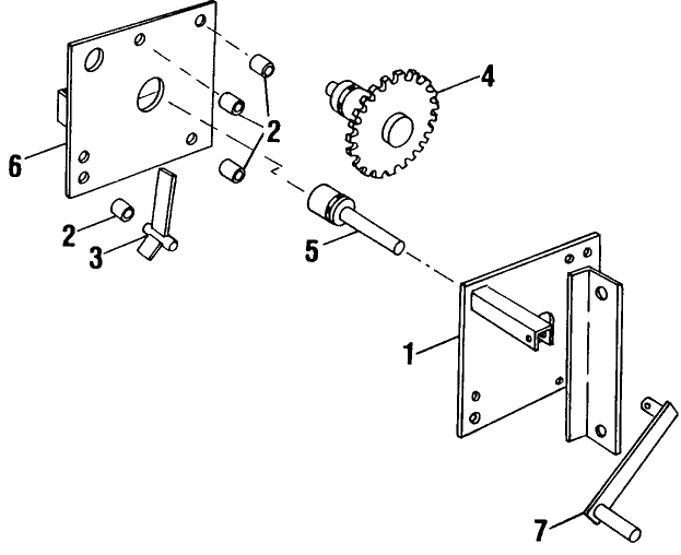 014 HOMOGENATOR PUMP WINCH ASSEMBLY