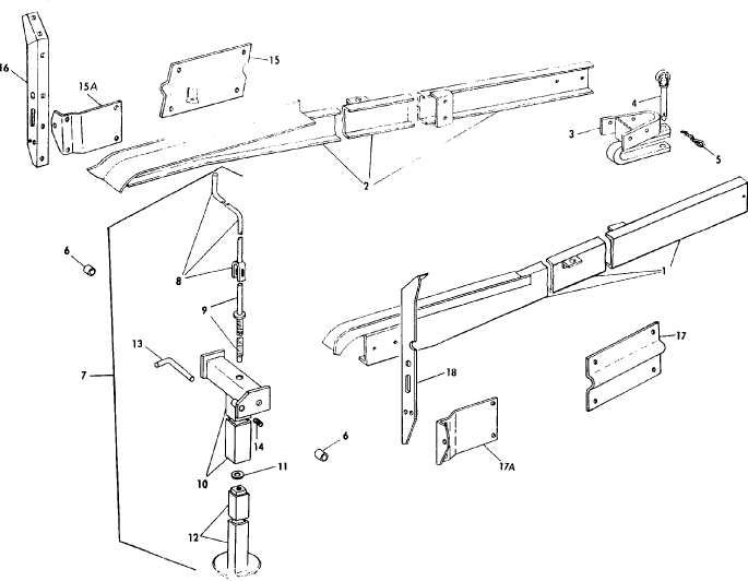 006 MODEL 327 SINGLE & TRIPLE BEATER MANURE SPREADERS, JACK & HITCH GROUP