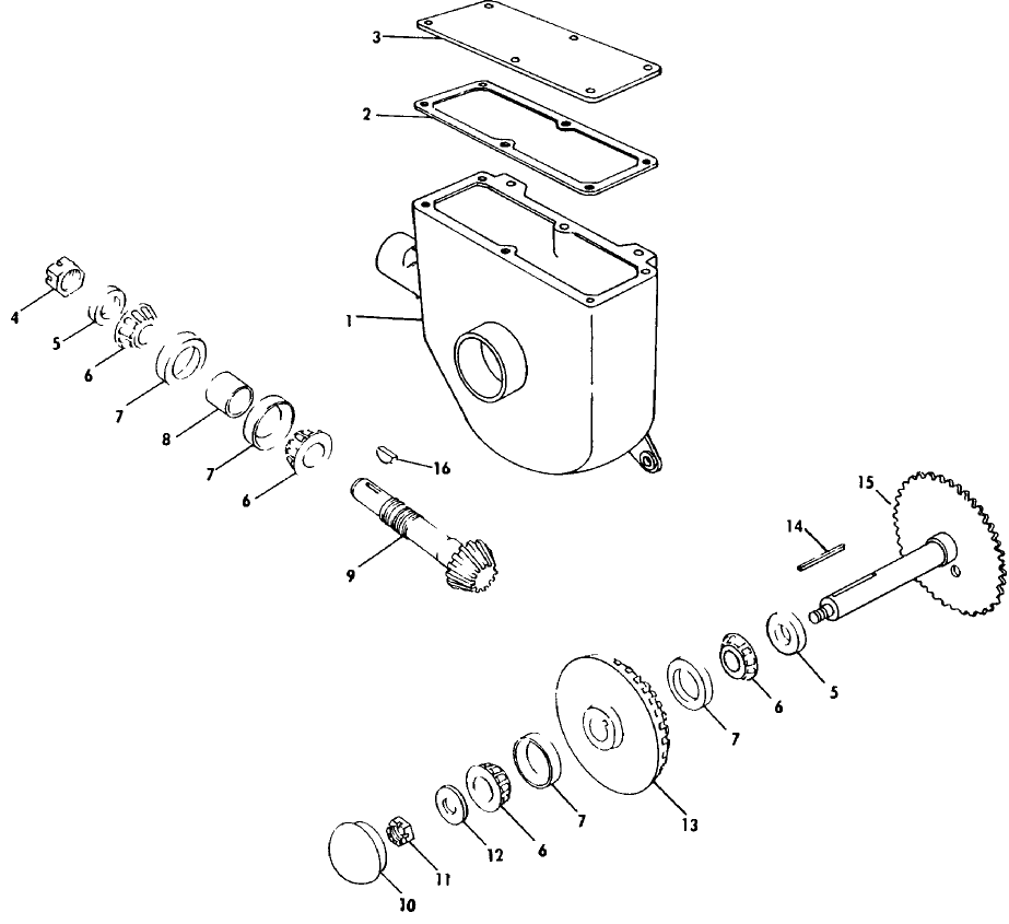 004 GEARBOX ASSEMBLY