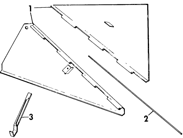 008 FOLDDOWN UPPER REAR PANEL, 345R, USED ON & BSN 1830, 344