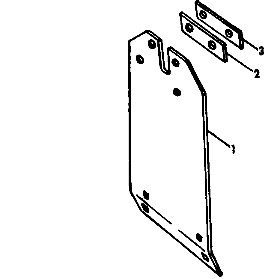014 ATTACHMENT, 97586 OR 97063 SEMI-FLUID END GATE, SUPPORTS & CONTROLS, LH, 510S & 516S
