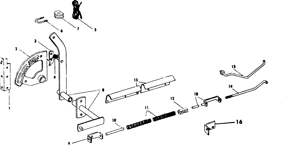 004 FEED LEVER & CONTROL ROD