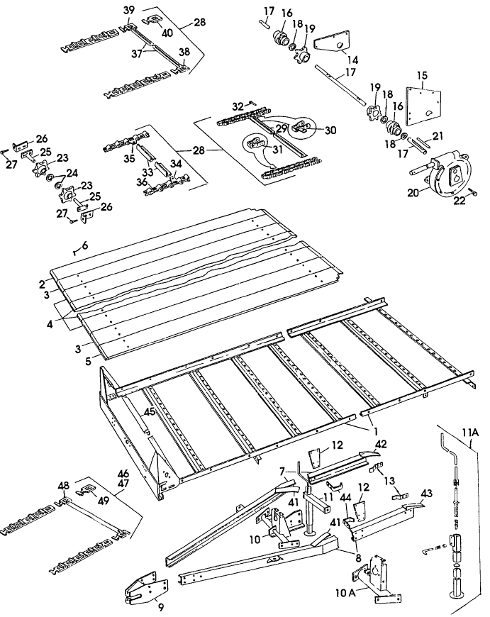 001 FRAME & APRON
