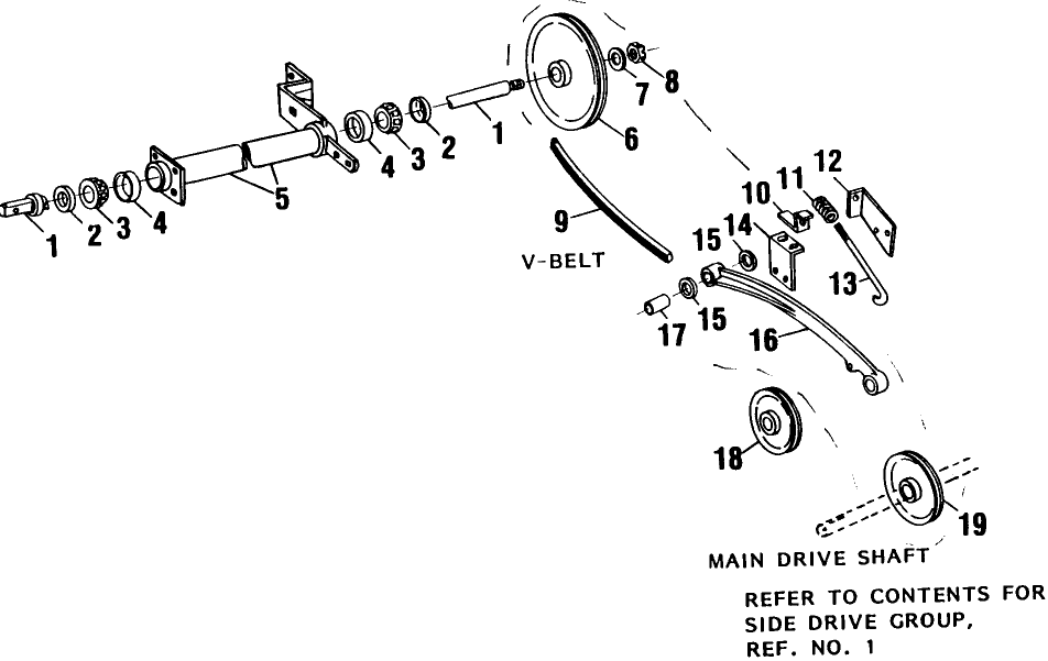 010 STANDARD APRON DRIVE, FRONT DRIVE