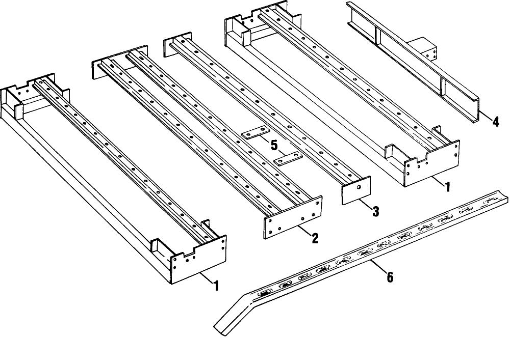 006 TRUCK MOUNTING, USED ON & BSN 606891