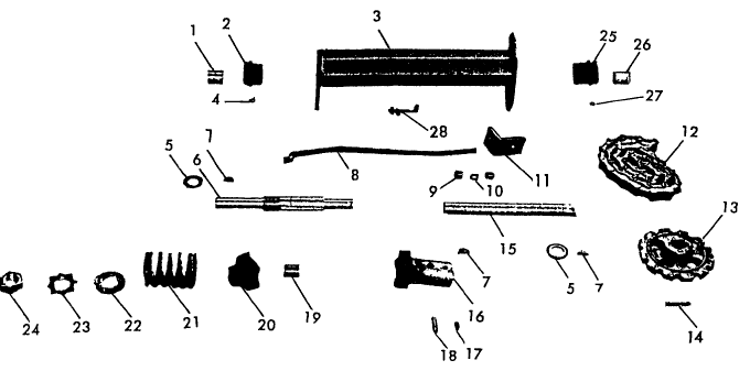 001 PTO JACK SHAFT