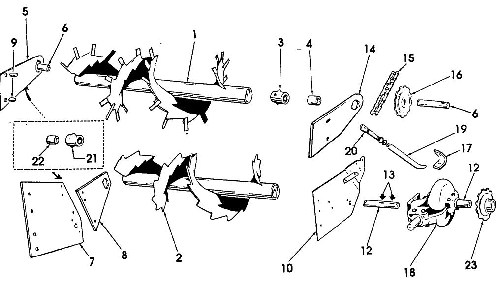 004 BEATER ASSEMBLY