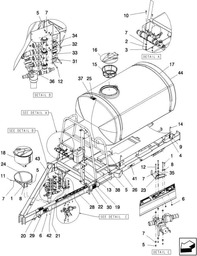 07.012.1 CART TANK ASSEMBLY