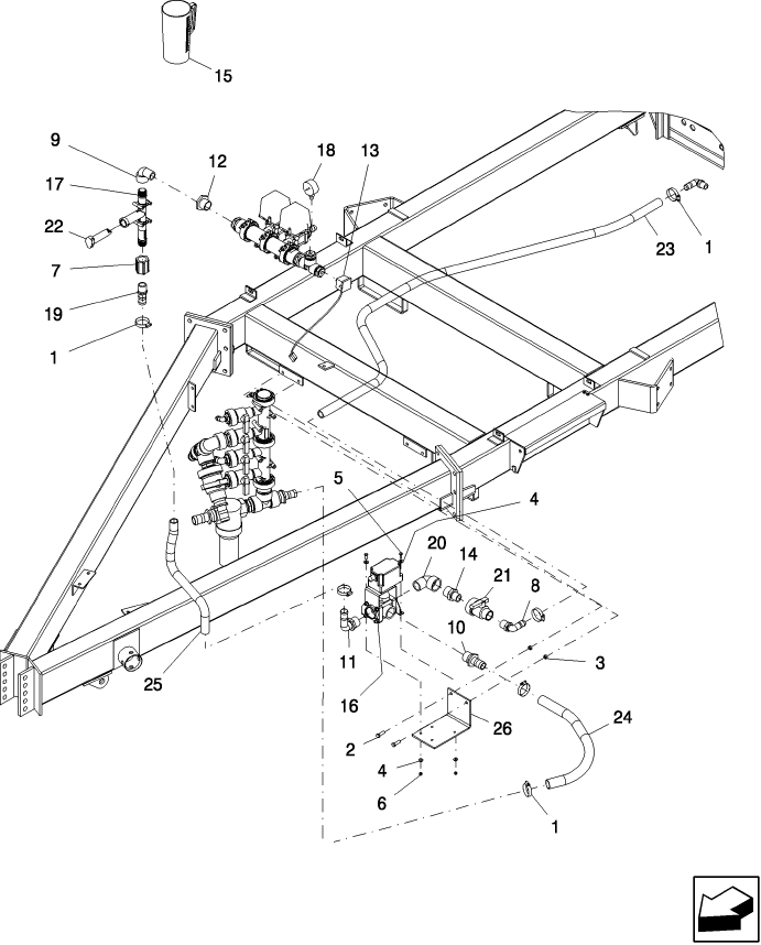 11.041.1 SP655 PLUMBING ASSEMBLY