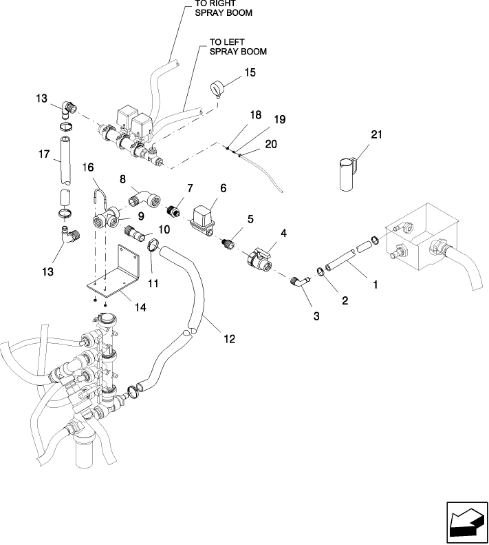 11.061.1 3 SWITCH PLUMBING COMPONENTS