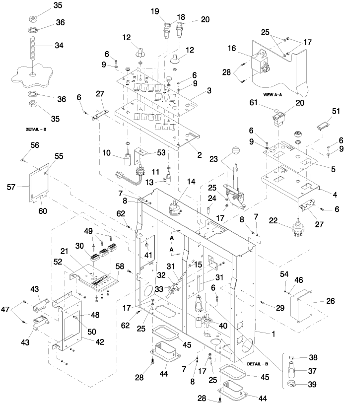 10.07 CAB CONSOLE COMPONENTS