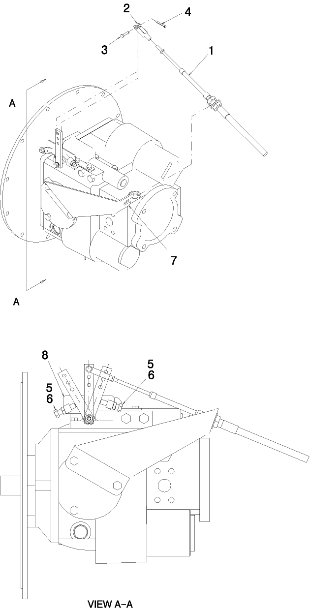 03.02 HYDROSTATIC PUMP CABLE