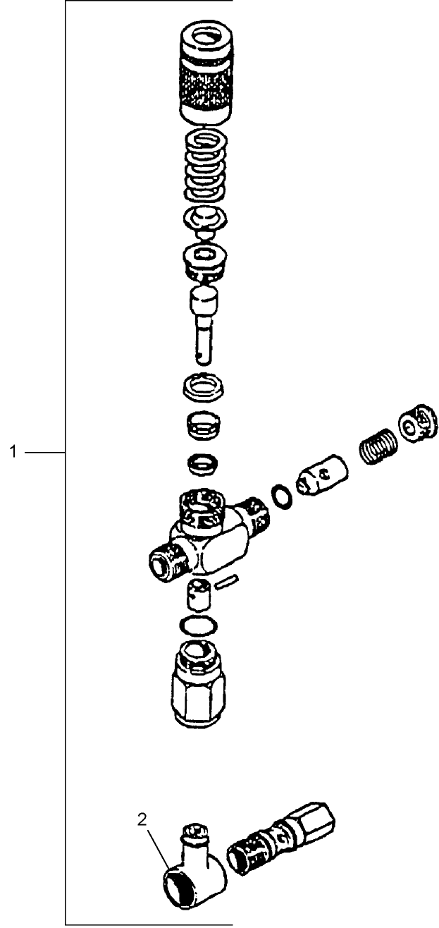 14.02D UNLOADER VALVE SUB-ASSEMBLY, PRIOR TO SERIAL #735015