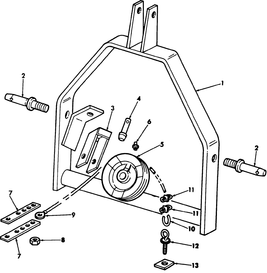 015 THREE PONT HITCH, REAR MOUNTED