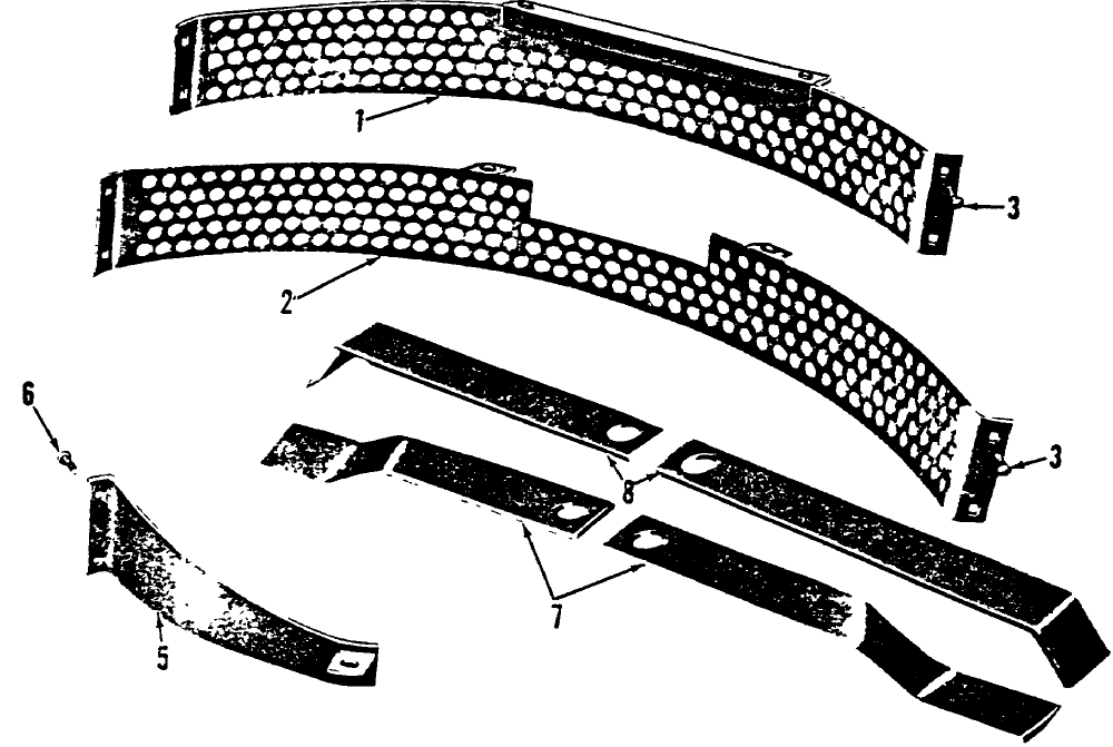 020 60" & 72" LEAF MULCHERS, BLADES, & DEFLECTOR MODELS 22-140,22-141