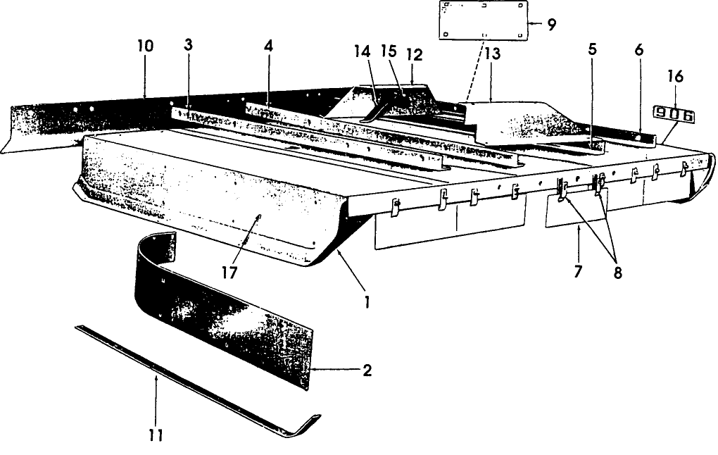 001 FRAME PARTS - 22-95,22-202