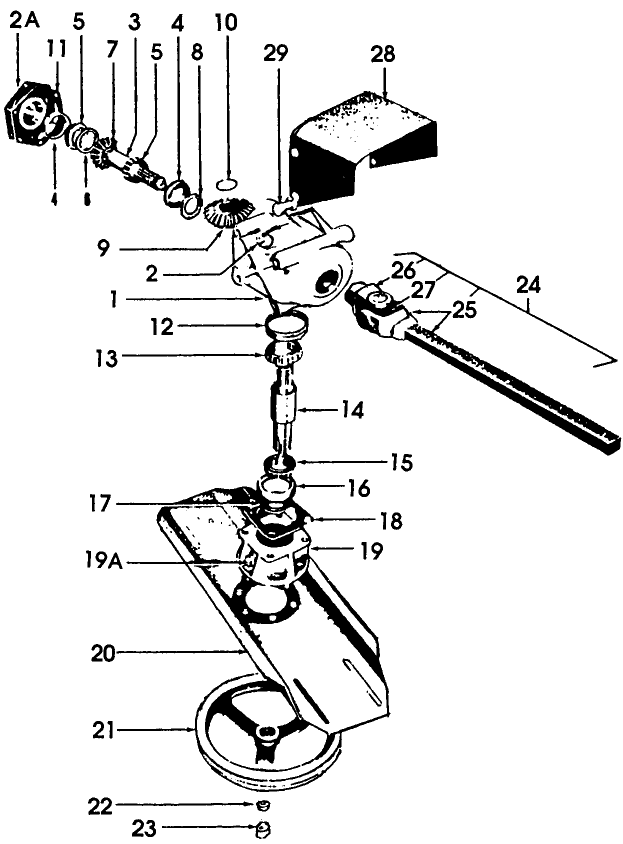 002 GEAR BOX PARTS - 22-95,22-202