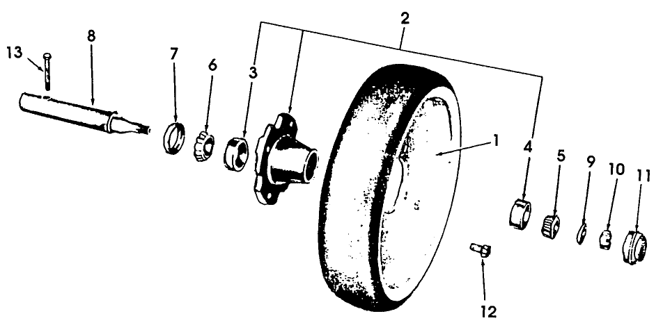 010 GAUGE WHEEL PARTS, PULL & OFFSET HITCHES - 22-97,22-98,22-203