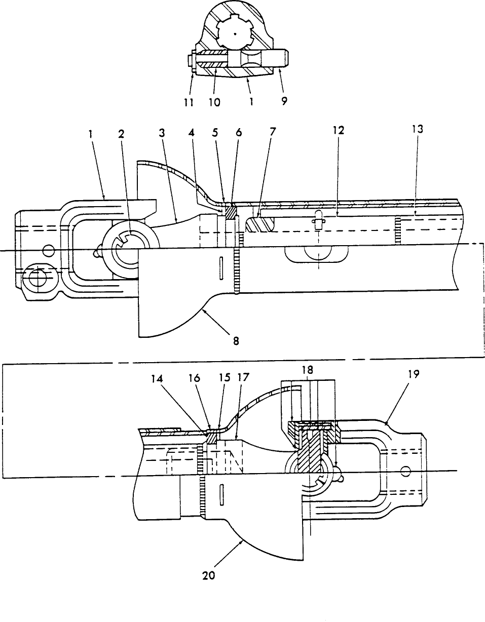007 DRIVELINE (OLD STYLE) SERIES 939, MODEL 22BM0002