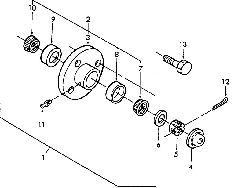 006 GAUGE WHEEL HUB ASSEMBLY (SERVICE ONLY)
