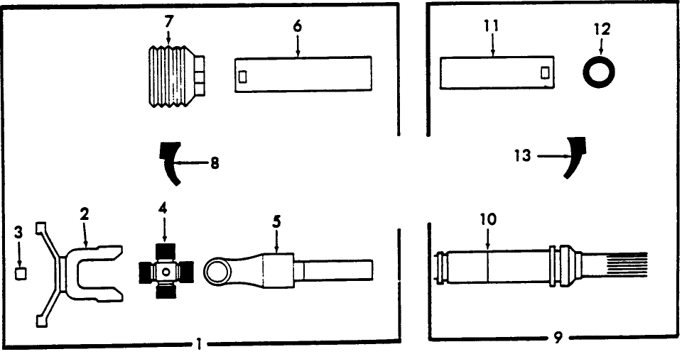 010 DRIVELINE, REAR, 11-85