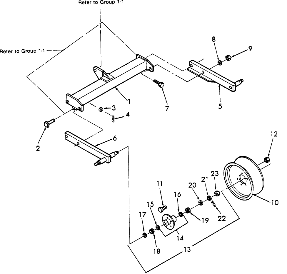 005 AXLE, WHEEL ASSEMBLY & RELATED PARTS