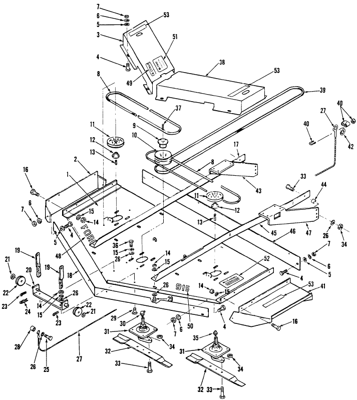 001 MAIN FRAME & RELATED PARTS (73/9-77), 22DAF560