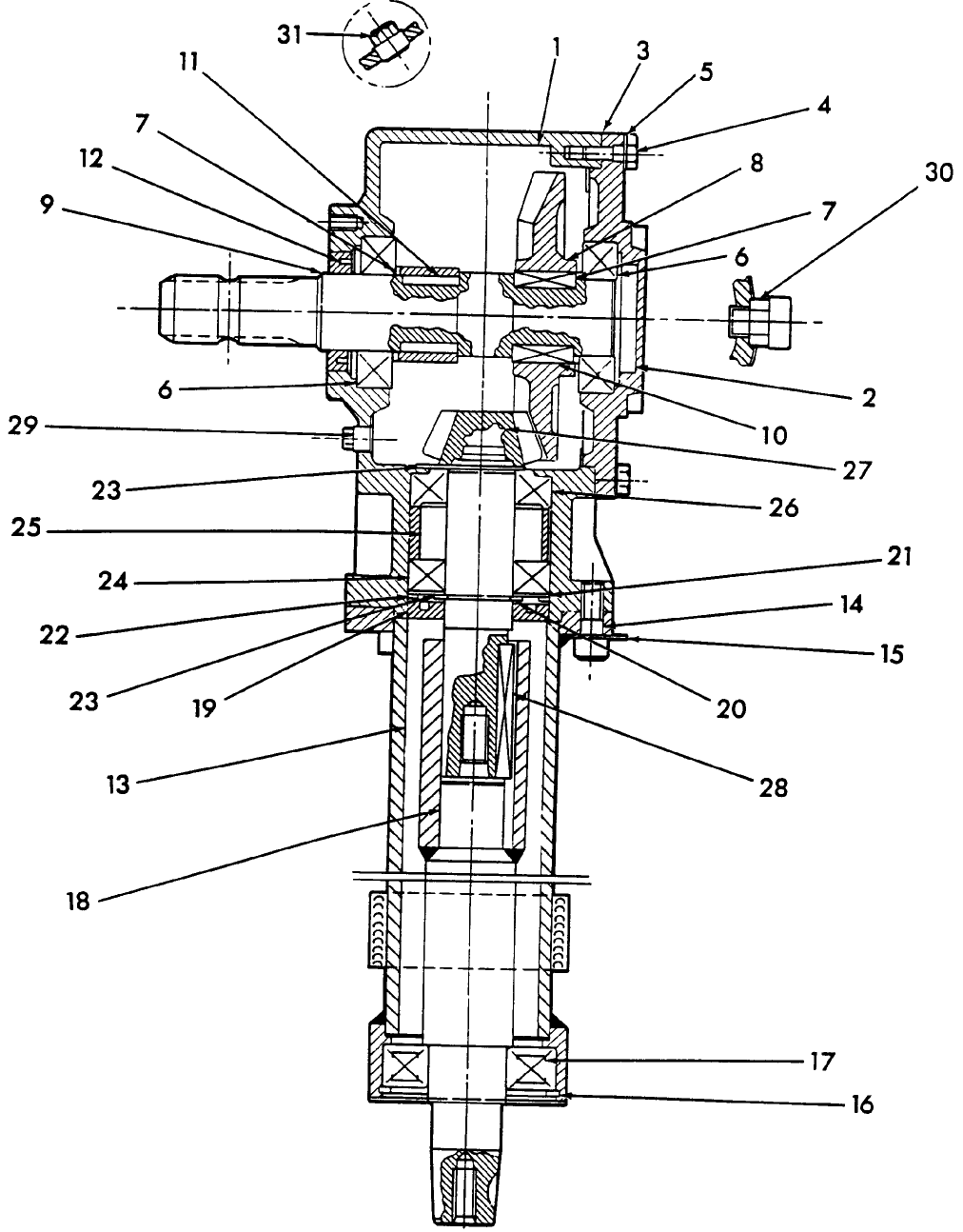 011 GEAR BOX, MODEL 22NW9012/9014/9016