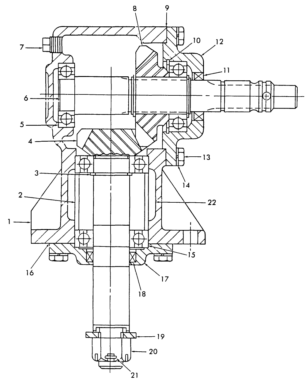 002 GEARBOX ASSEMBLY, 60" & 72"