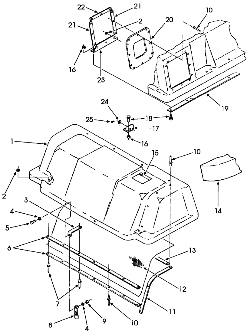 061 COVER & CHUTE