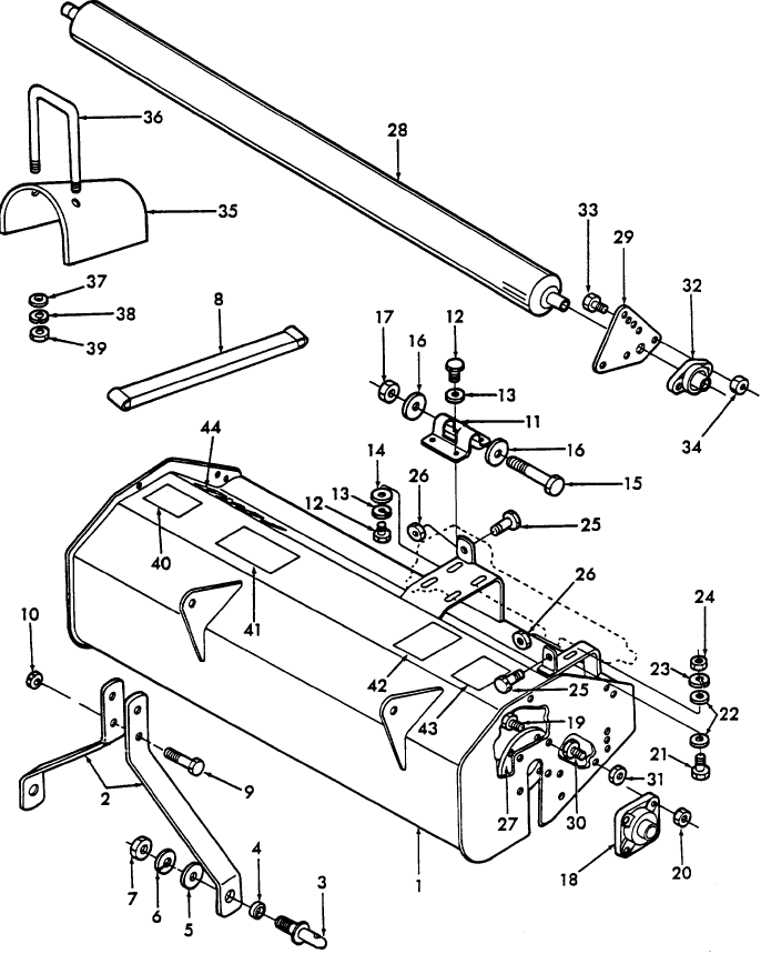 001 FRAME & RELATED PARTS